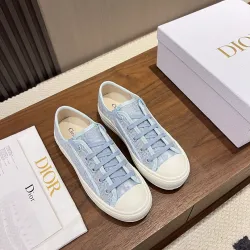 Dior Women's Oblique Embroidered Mesh Sneakers #B66064