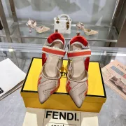 Fendi Women's Colibri 55MM/85MM Embellished Leather Slingback Pumps #B48873