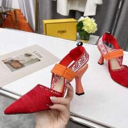 Fendi shoes for Fendi High-heeled shoes for women #99918733