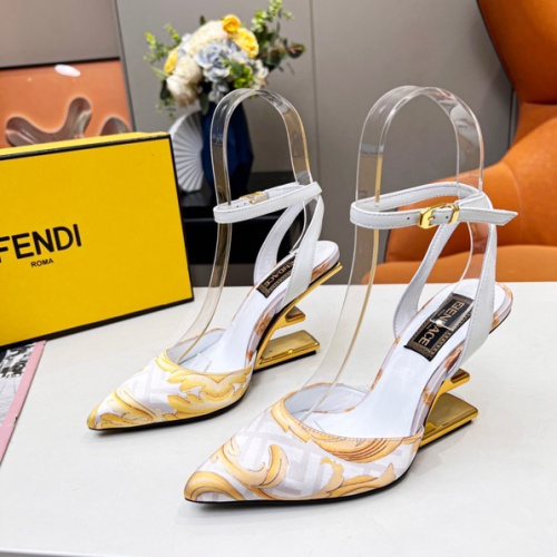Fendi shoes for Fendi High-heeled shoes for women #99921518