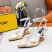 Fendi shoes for Fendi High-heeled shoes for women #99921518