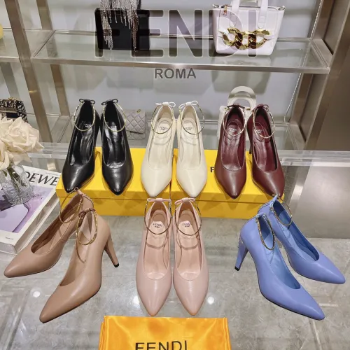 Fendi shoes for Fendi High-heeled shoes for women #B35967