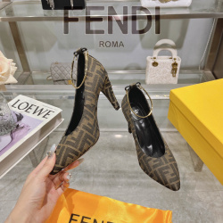 Fendi shoes for Fendi High-heeled shoes for women #B35970