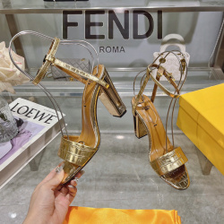 Fendi shoes for Fendi High-heeled shoes for women #B35974