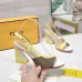 Fendi shoes for Fendi High-heeled shoes for women #B61160