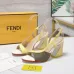 Fendi shoes for Fendi High-heeled shoes for women #B61160