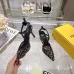 Fendi shoes for Fendi High-heeled shoes for women #B61789