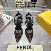 Fendi shoes for Fendi High-heeled shoes for women #B61789