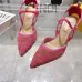 Fendi shoes for Fendi High-heeled shoes for women #B61790