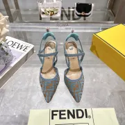 Fendi shoes for Fendi High-heeled shoes for women #B61793