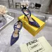 Fendi shoes for Fendi High-heeled shoes for women #B61794