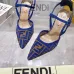 Fendi shoes for Fendi High-heeled shoes for women #B61794
