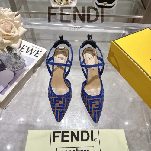 Fendi shoes for Fendi High-heeled shoes for women #B61794