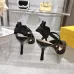 Fendi shoes for Fendi High-heeled shoes for women #B61797