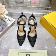 Fendi shoes for Fendi High-heeled shoes for women #B61797