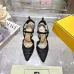 Fendi shoes for Fendi High-heeled shoes for women #B61797