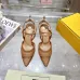 Fendi shoes for Fendi High-heeled shoes for women #B61798