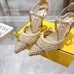 Fendi shoes for Fendi High-heeled shoes for women #B61799