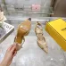 Fendi shoes for Fendi High-heeled shoes for women #B61799