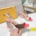 Fendi shoes for Fendi High-heeled shoes for women Heel height:9.5cm #B61162