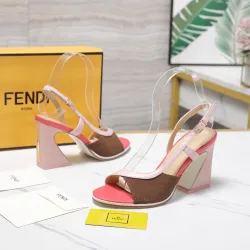 Fendi shoes for Fendi High-heeled shoes for women Heel height:9.5cm #B61162