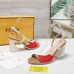 Fendi shoes for Fendi High-heeled shoes for women Heel height:9.5cm #B61163