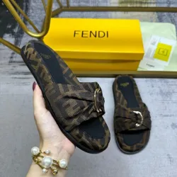 Fendi shoes for Fendi Slippers for Men's and women #B38068