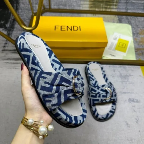 Fendi shoes for Fendi Slippers for Men's and women #B38071