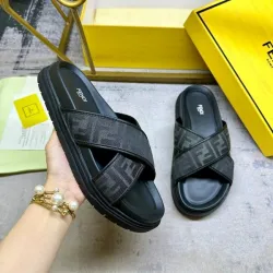 Fendi shoes for Fendi Slippers for men #B39305