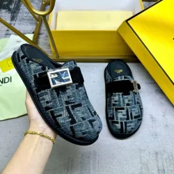 Fendi shoes for Fendi Slippers for men #B46042