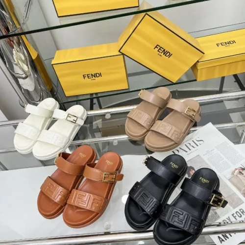 Fendi shoes for Fendi Slippers for men #B52377