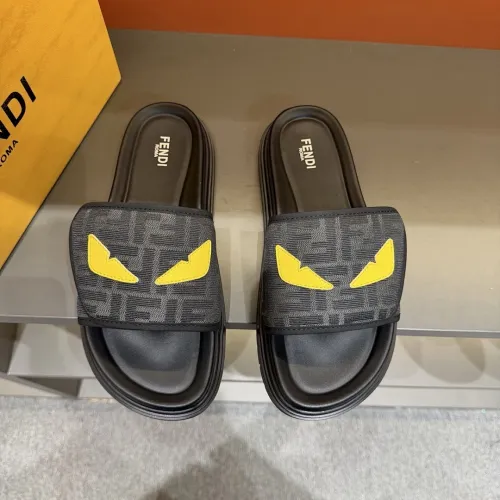 Fendi shoes for Fendi Slippers for men #B62471