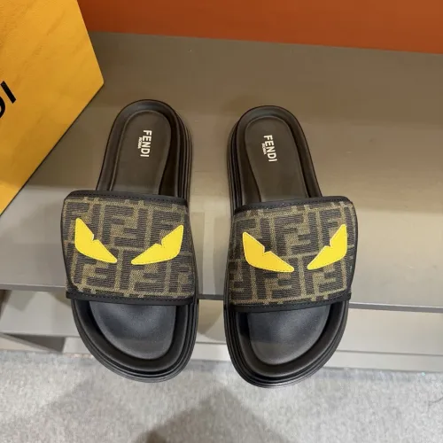 Fendi shoes for Fendi Slippers for men #B62473