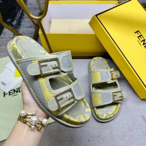 Fendi shoes for Fendi Slippers for men and women #B37254