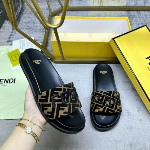 Fendi shoes for Fendi Slippers for men and women #B52461