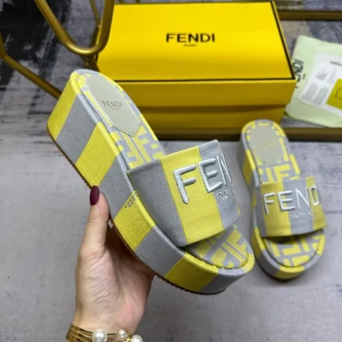 Fendi shoes for Fendi slippers for women #B37256