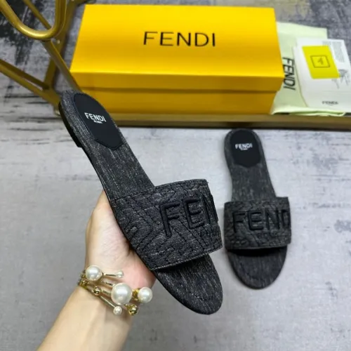 Fendi shoes for Fendi slippers for women #B37283