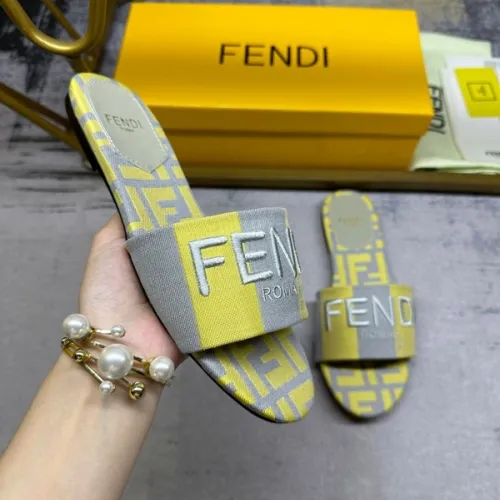 Fendi shoes for Fendi slippers for women #B37294