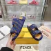 Fendi shoes for women Mauve purple FF jacquard velvet slides #B48866