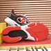 Fendi shoes for Men's Fendi New Domino Sneakers Grey/Red #B52927