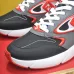 Fendi shoes for Men's Fendi New Domino Sneakers Grey/Red #B52927