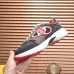 Fendi shoes for Men's Fendi New Domino Sneakers Grey/Red #B52927