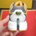 Fendi shoes for Men's Fendi New Domino Sneakers Grey/Yellow #B52928