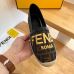 Women Fendi Street Style Bridal Logo Shoes #999932383