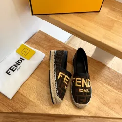 Women Fendi Street Style Bridal Logo Shoes #999932383