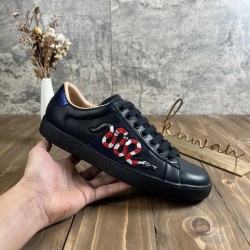 Gucci Snake Sneakers Black AAAA original Sneakers #9999932143