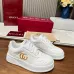 Gucci Unisex Shoes GG embossed sneaker White #B48834