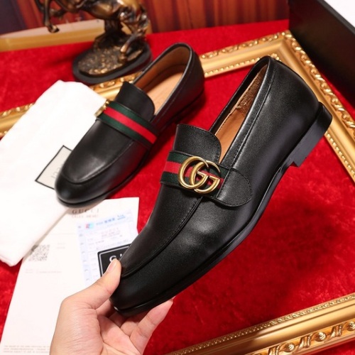 Gucci Shoes for Men's Gucci OXFORDS black #9105277