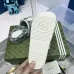 Couple Gucci×Adidas new joint Slippers  light green thickness of sole 3.5CM #99921546