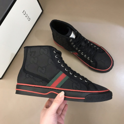 Gucci Shoes Tennis 1977 series high-top sneakers for Men and Women Black sizes 35-46 #99900737